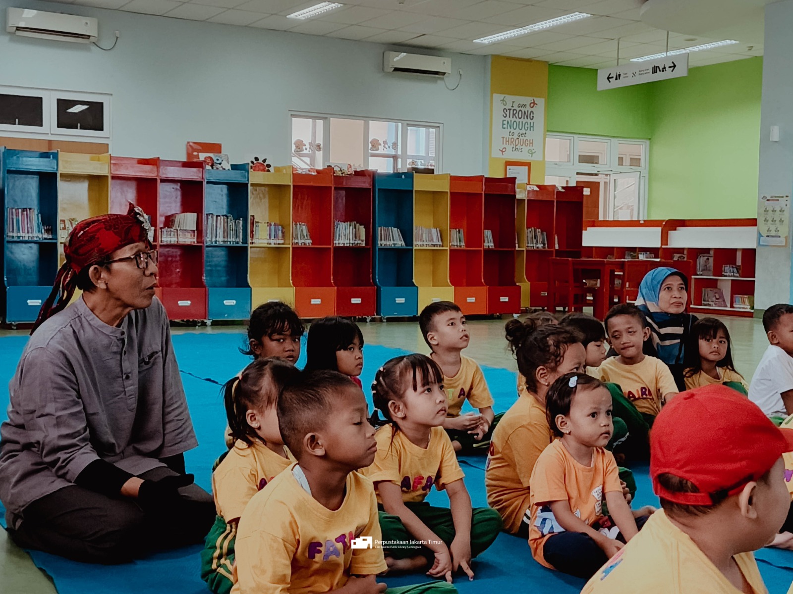 Wisata LiterAsyik Ke Perpustakaan Jakarta Timur Bersama PAUD Pertiwi